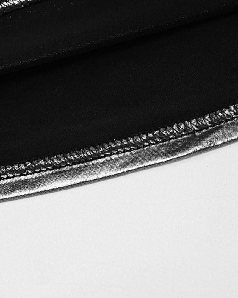 Asymmetrisches Design-Rock-Koordinationsset