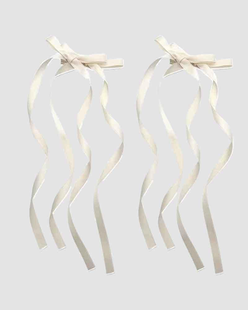 Pinzas para el pelo con lazos Messelise 