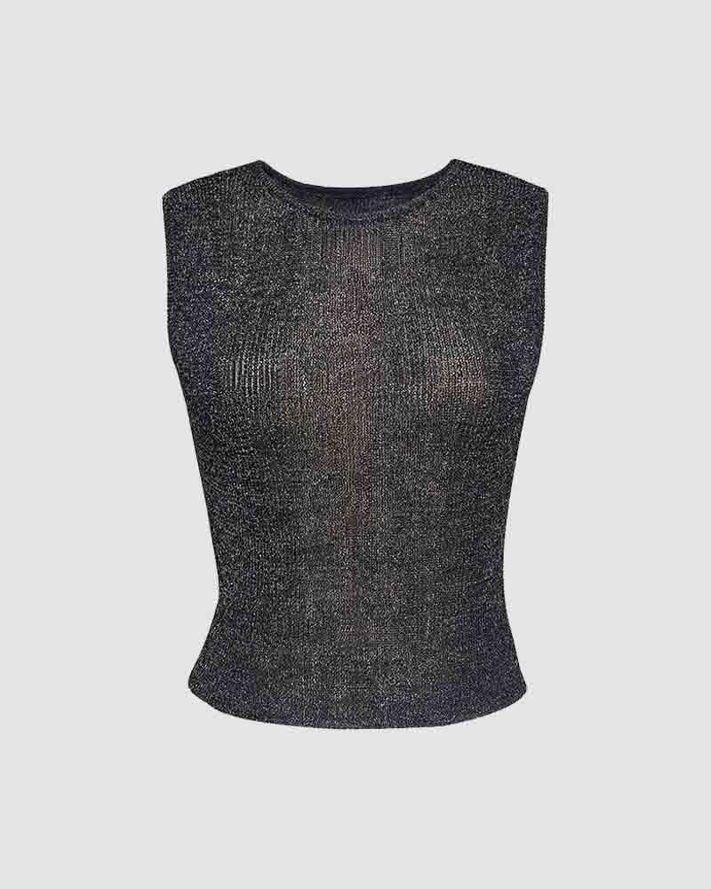 Fortuna Moon Mesh-Oberteil