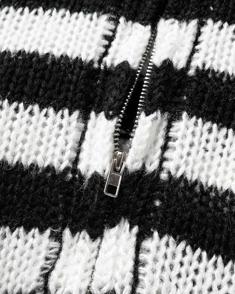 Gestreifter Hoodie „Be Found“