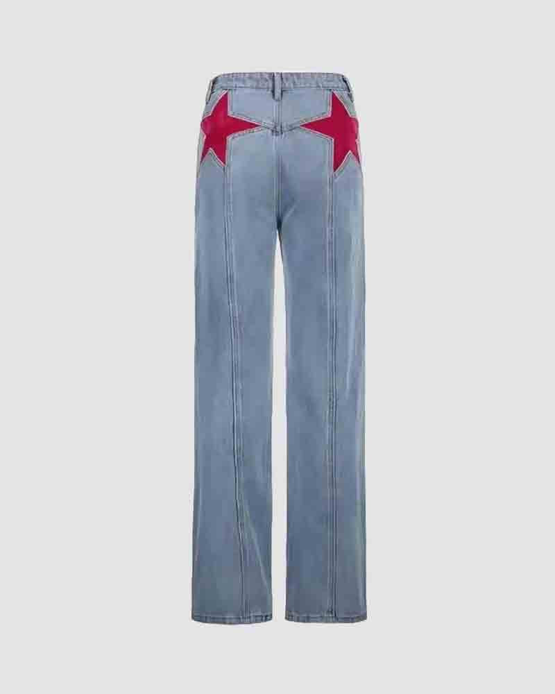 Jeans Volmore mit Sterneneffekt