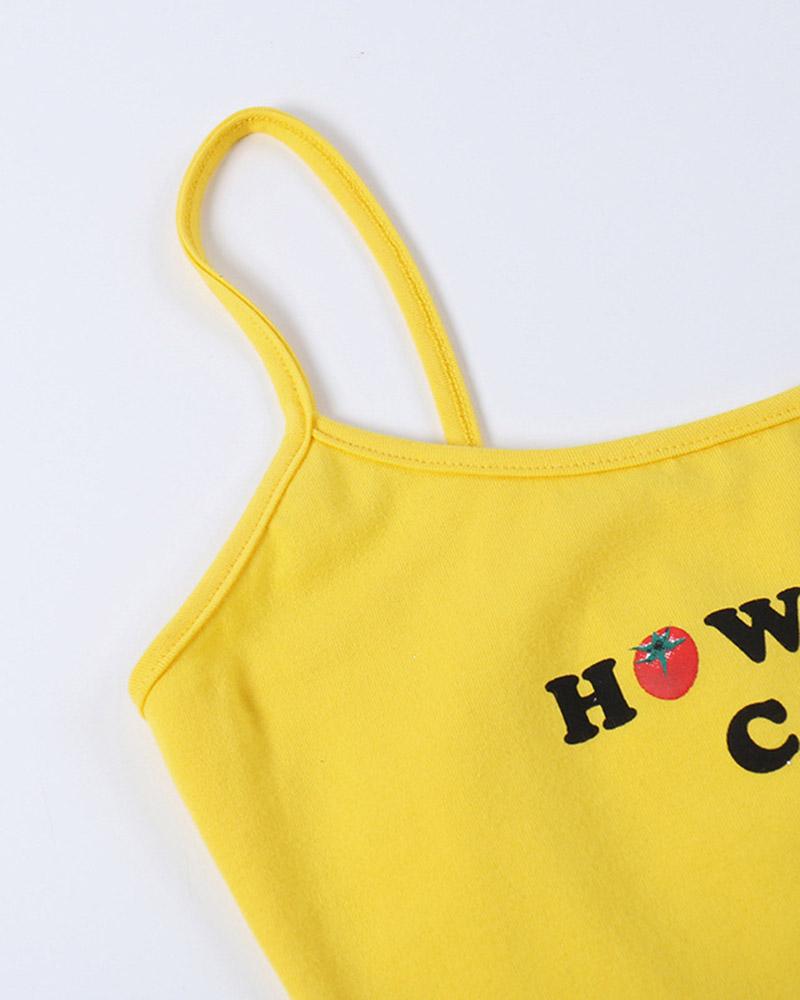 Wie viel Spaß kurzes Cami-Top