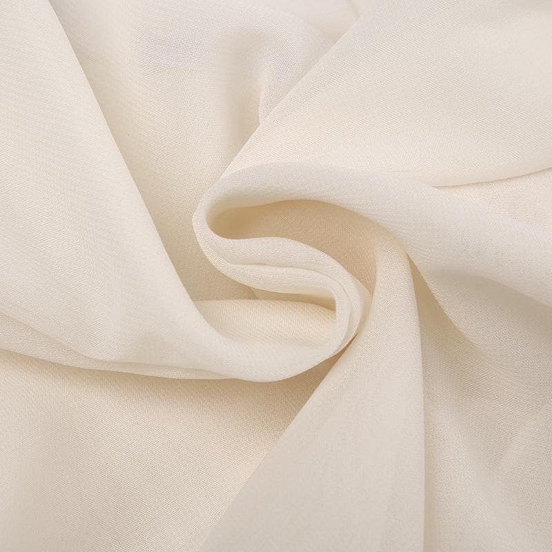Einfarbiges, gerüschtes Chiffon-Tube-Top zum Selbstbinden mit Reißverschluss