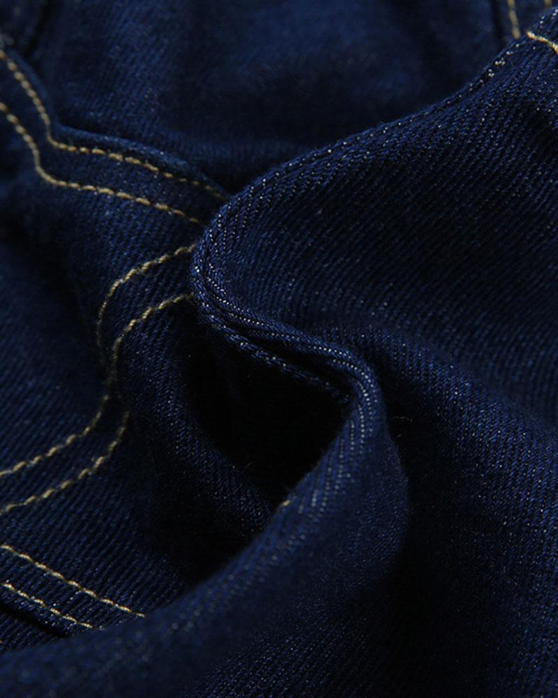 Alcyone Denim-Korsett-Top