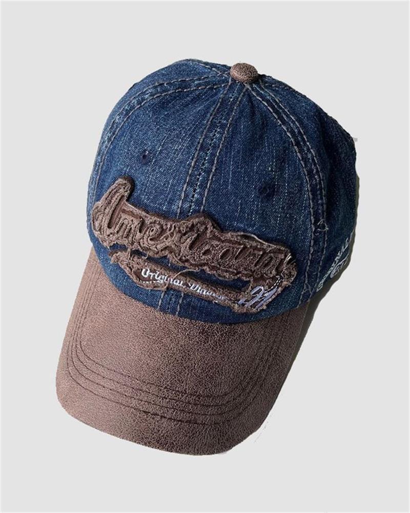 Gorra de mezclilla americana 