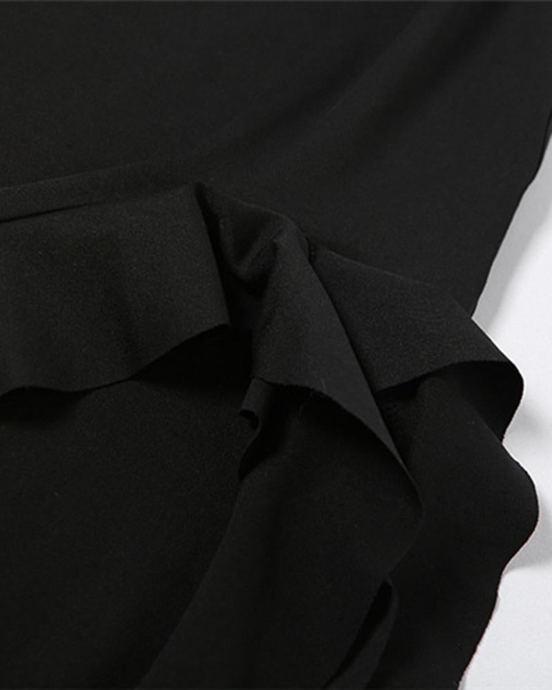 Linnea Tube-Kleid mit Doppelschlitz