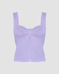 Camisole-Top mit Seitenschlitz