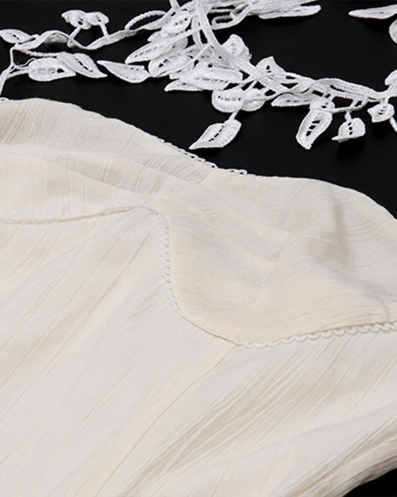 Kitchingham Neckholder-Rüschenkleid