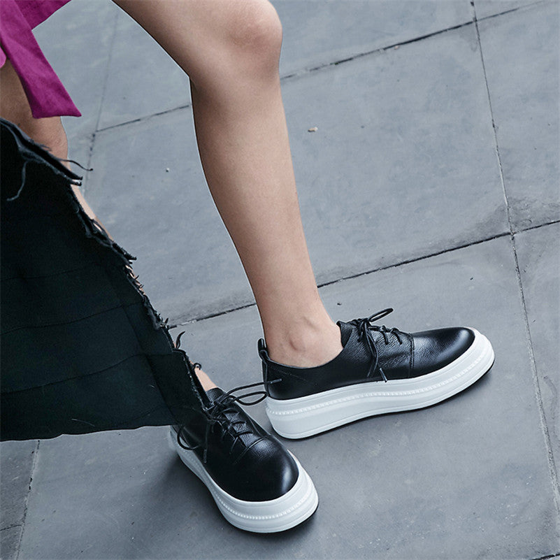 Charlize – Modische Sneakers aus echtem Leder