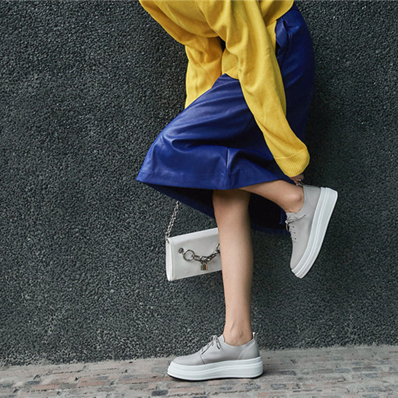 Charlize – Modische Sneakers aus echtem Leder