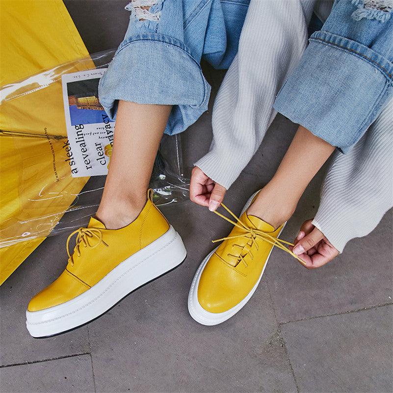 Charlize – Modische Sneakers aus echtem Leder