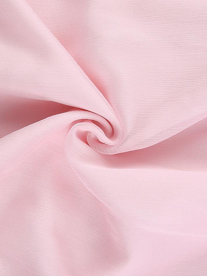 Langärmliges Korsett-Minikleid