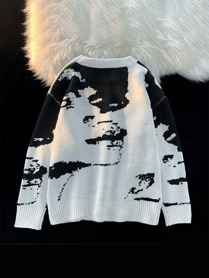 Herrenpullover im Vintage-Stil