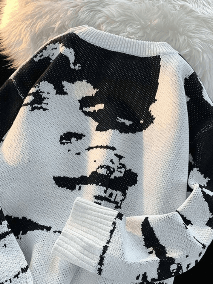 Herrenpullover im Vintage-Stil