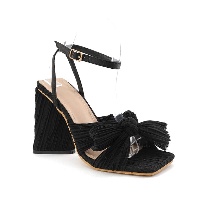 Sandalen mit Schleife Dekor