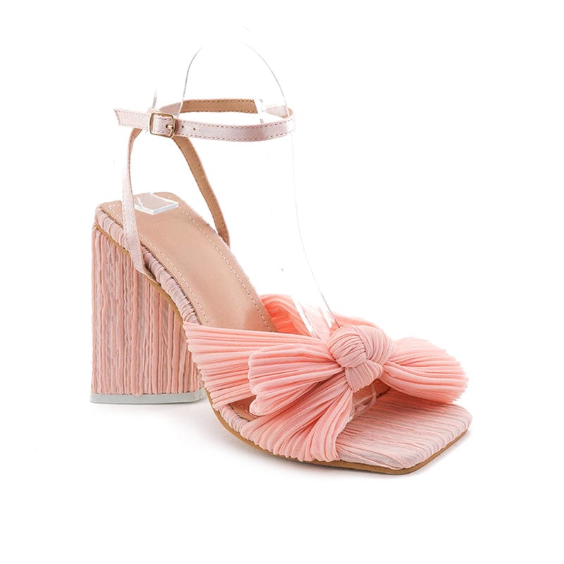 Sandalen mit Schleife Dekor