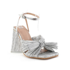 Sandalen mit Schleife Dekor