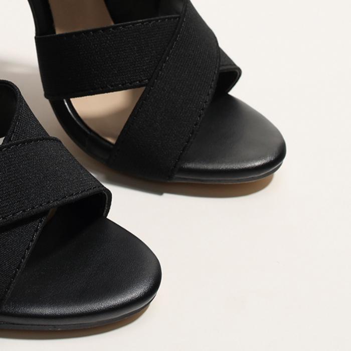 Strappy Heeled Sandals Newgew