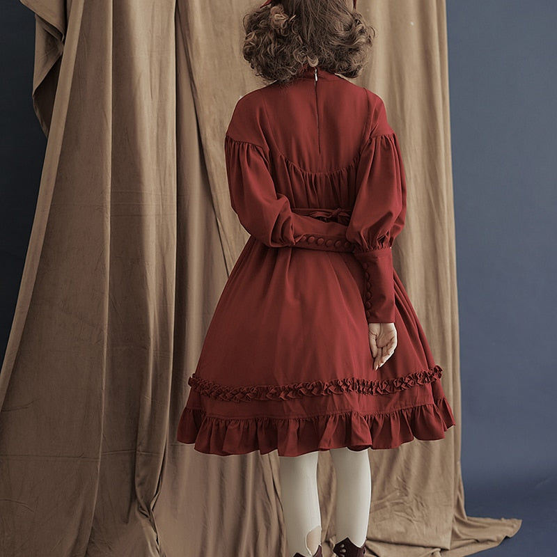 Harajuku Lolita Kleid Übergröße