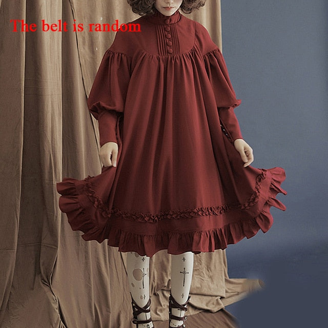 Harajuku Lolita Kleid Übergröße