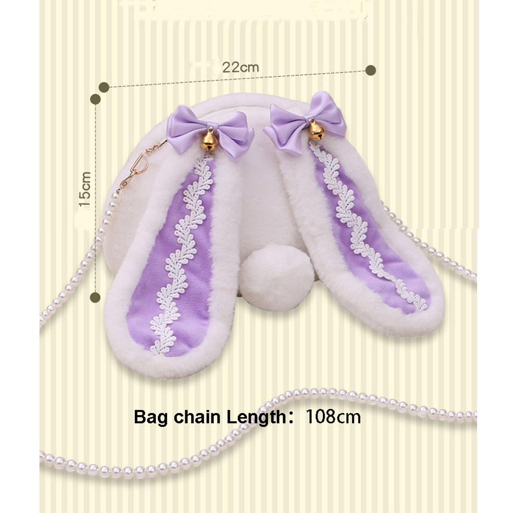 Japanische Kawaii-Kaninchen-Plüschtasche