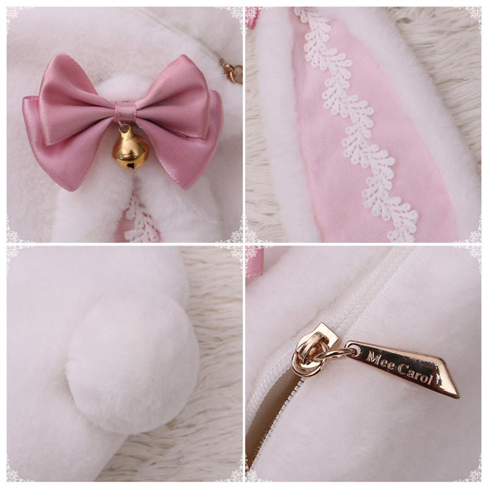 Japanische Kawaii-Kaninchen-Plüschtasche