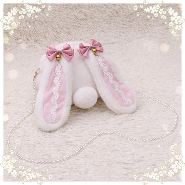 Japanische Kawaii-Kaninchen-Plüschtasche