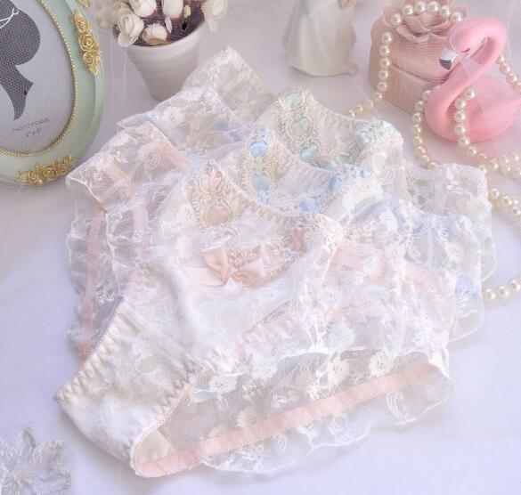 Schöne Lolita Kawaii Prinzessin Spitzenhöschen