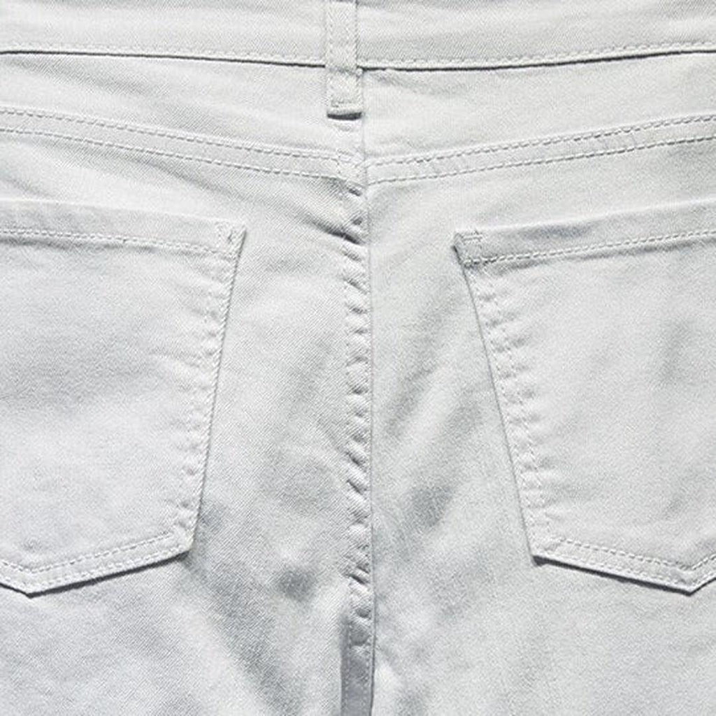 Bemalte zerrissene Jeans für Männer