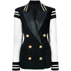 Der Felicity College-Blazer aus Kunstleder