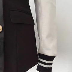 Der Felicity College-Blazer aus Kunstleder