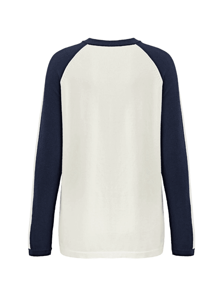 Pullover mit Raglanärmeln und Sternenmuster