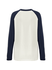 Pullover mit Raglanärmeln und Sternenmuster