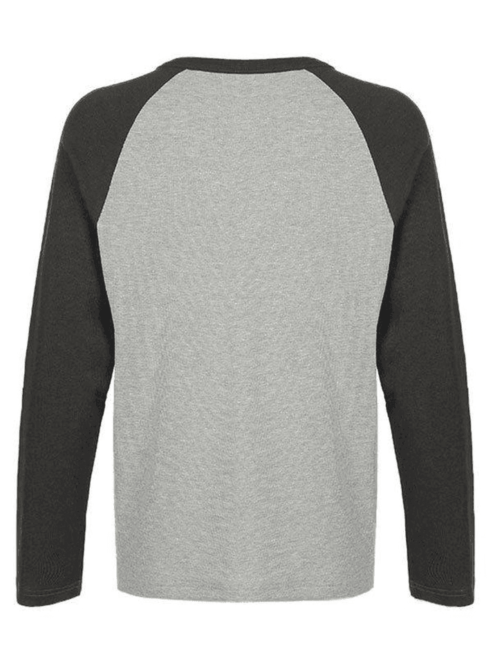 Camiseta de manga raglán acanalada