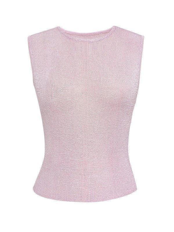 Halbtransparentes Tanktop