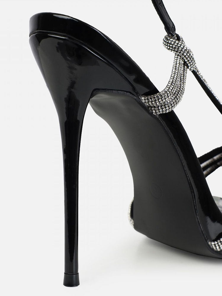 Strass-Knoten-Heels