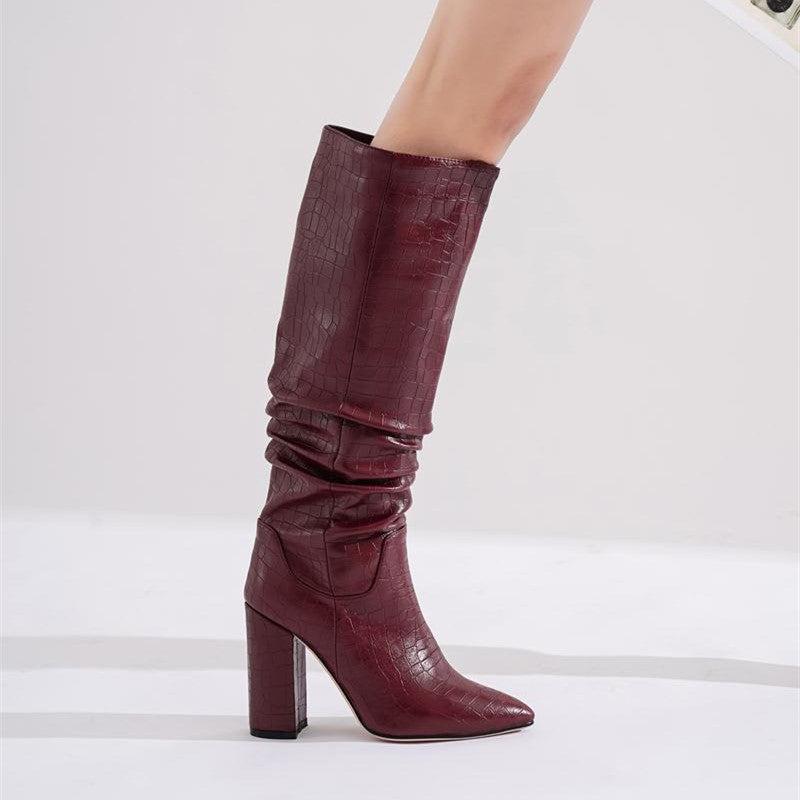Botas altas hasta la rodilla Frazer Slouch