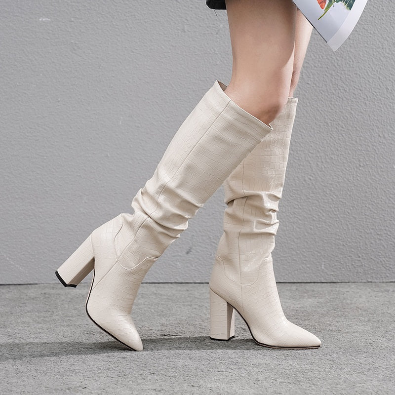 Botas altas hasta la rodilla Frazer Slouch