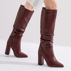 Botas altas hasta la rodilla Frazer Slouch