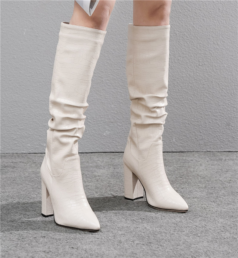 Botas altas hasta la rodilla Frazer Slouch