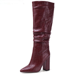 Botas altas hasta la rodilla Frazer Slouch