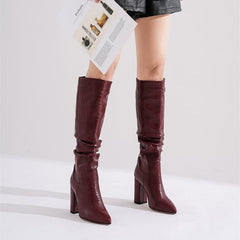 Botas altas hasta la rodilla Frazer Slouch
