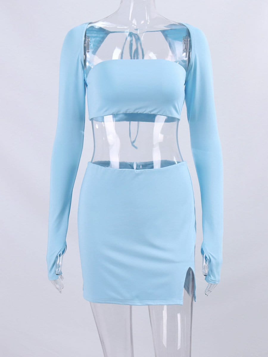 Valentina Top &amp; Minirock-Set