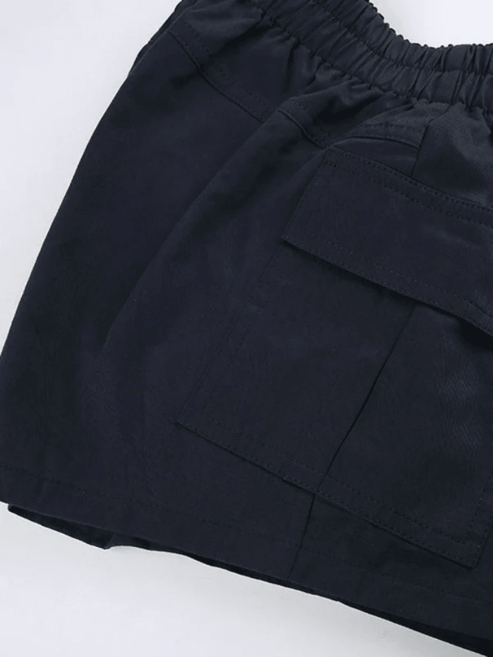 Pantalones cortos cargo vintage de tiro bajo