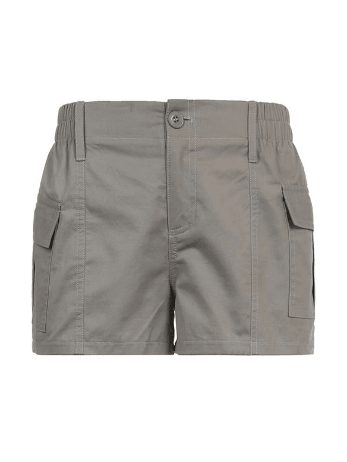 Pantalones cortos cargo vintage de tiro bajo