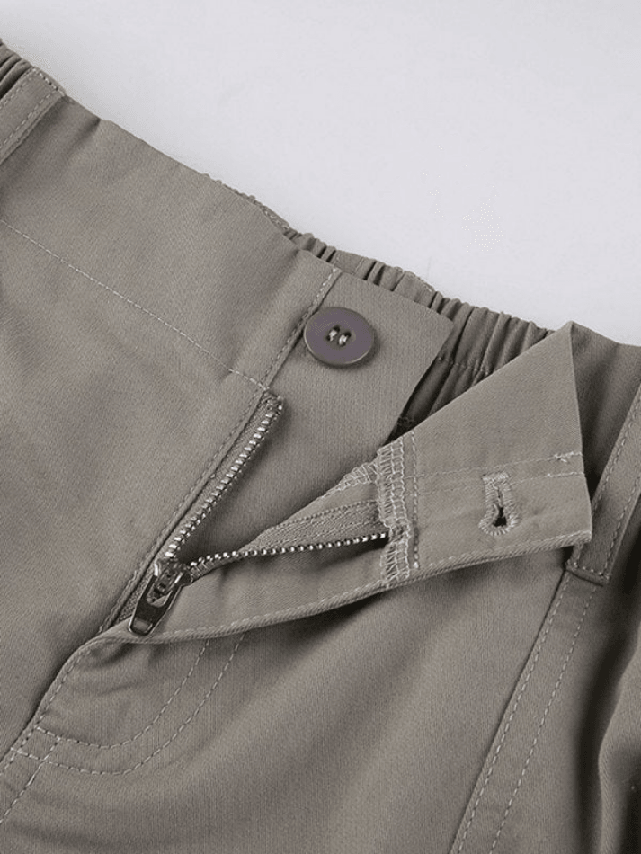 Pantalones cortos cargo vintage de tiro bajo