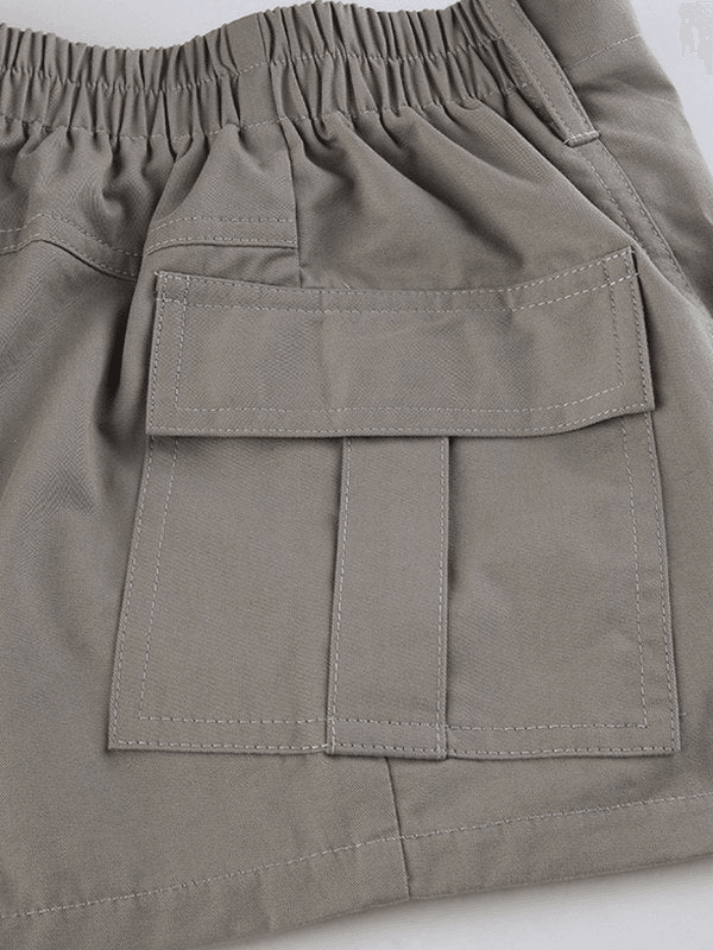 Pantalones cortos cargo vintage de tiro bajo