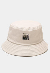 Sombrero de pescador con parche vintage