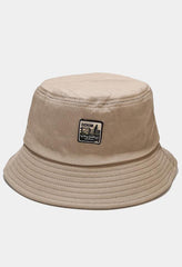 Sombrero de pescador con parche vintage