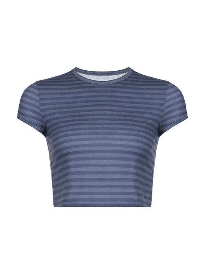 Vintage gestreiftes Baby-Crop-Top